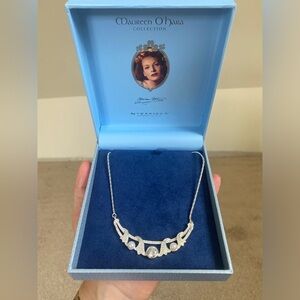 Queen O’Hara Newbridge Silverware sterling bib necklace Irish jewelry new in box